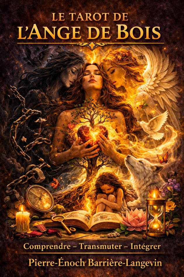 LE TAROT DE L’ANGE DE BOIS — Chemin initiatique, ouvrir les mains (64 cartes)